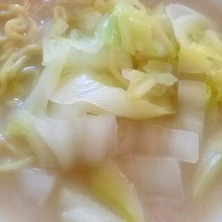 長ねぎ☆白菜ラーメン